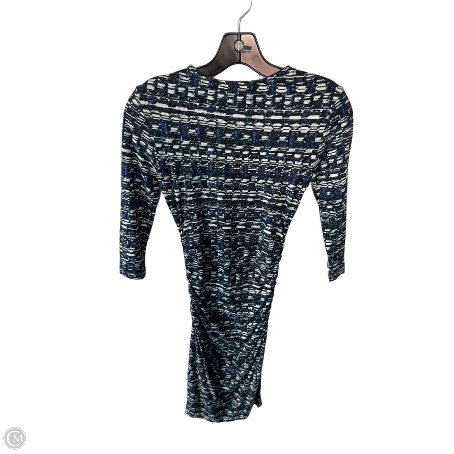 Dress Casual Short By Reiss In Blue & White, Size: Xs