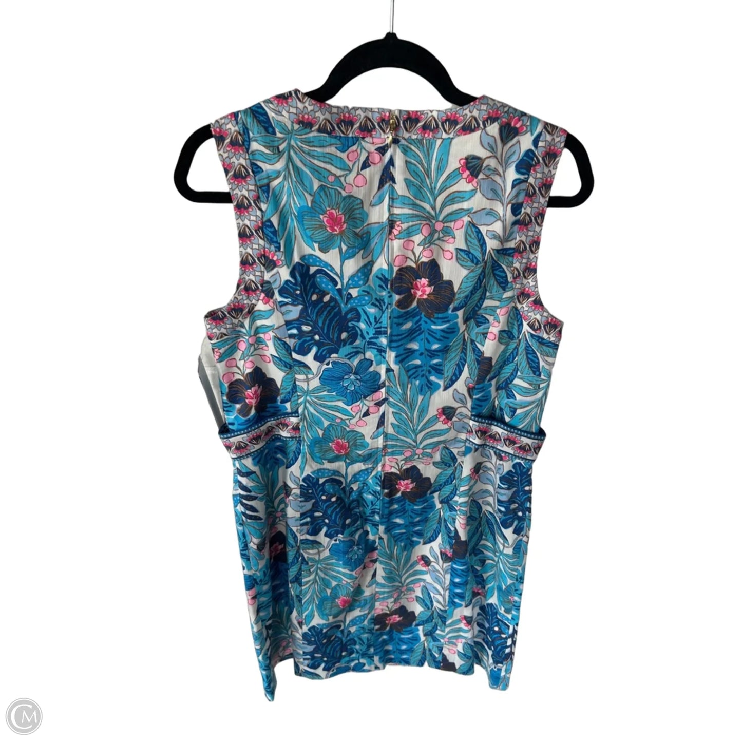 Dress Designer By Lilly Pulitzer In Blue & Pink, Size: M