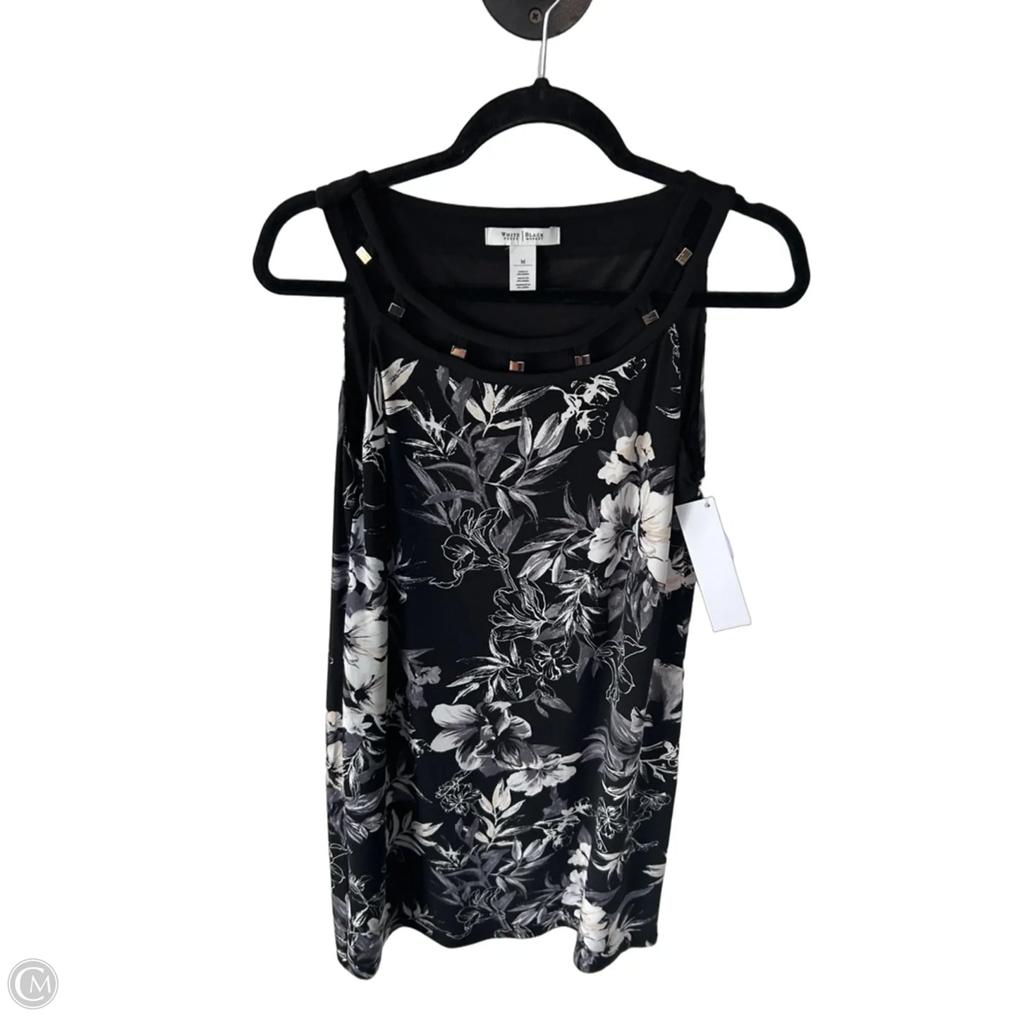 Dress Casual Short By White House Black Market In Black & White, Size: M