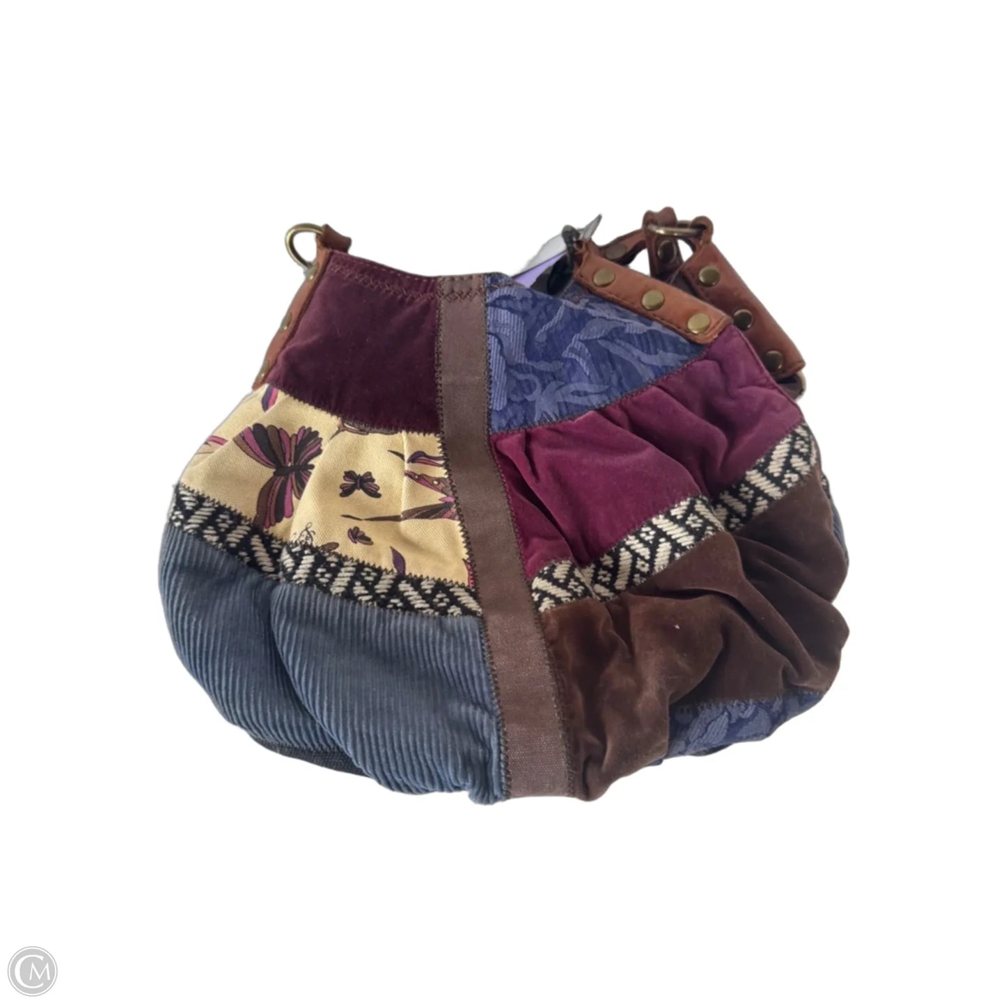 Handbag Leather By Lucky Brand, Size: Medium