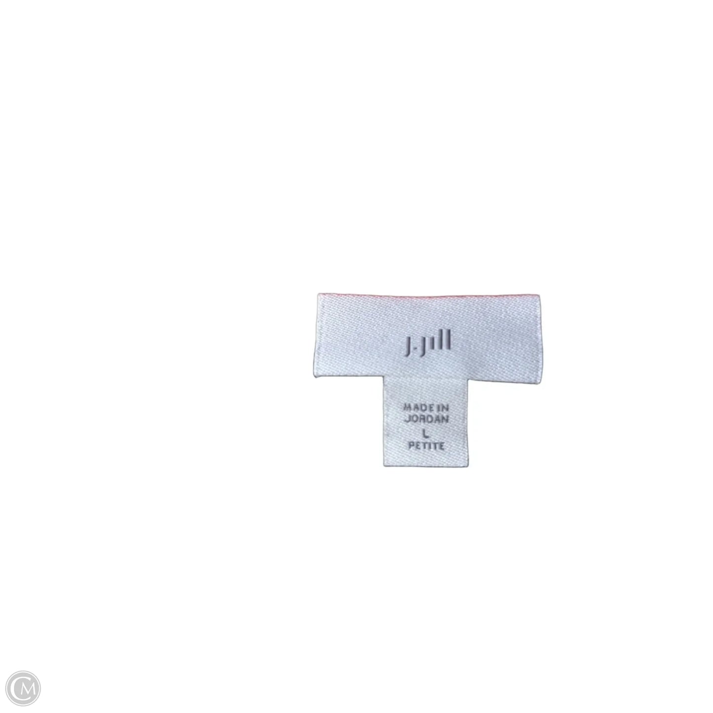 Top Long Sleeve By J. Jill In Black & White, Size: Lp
