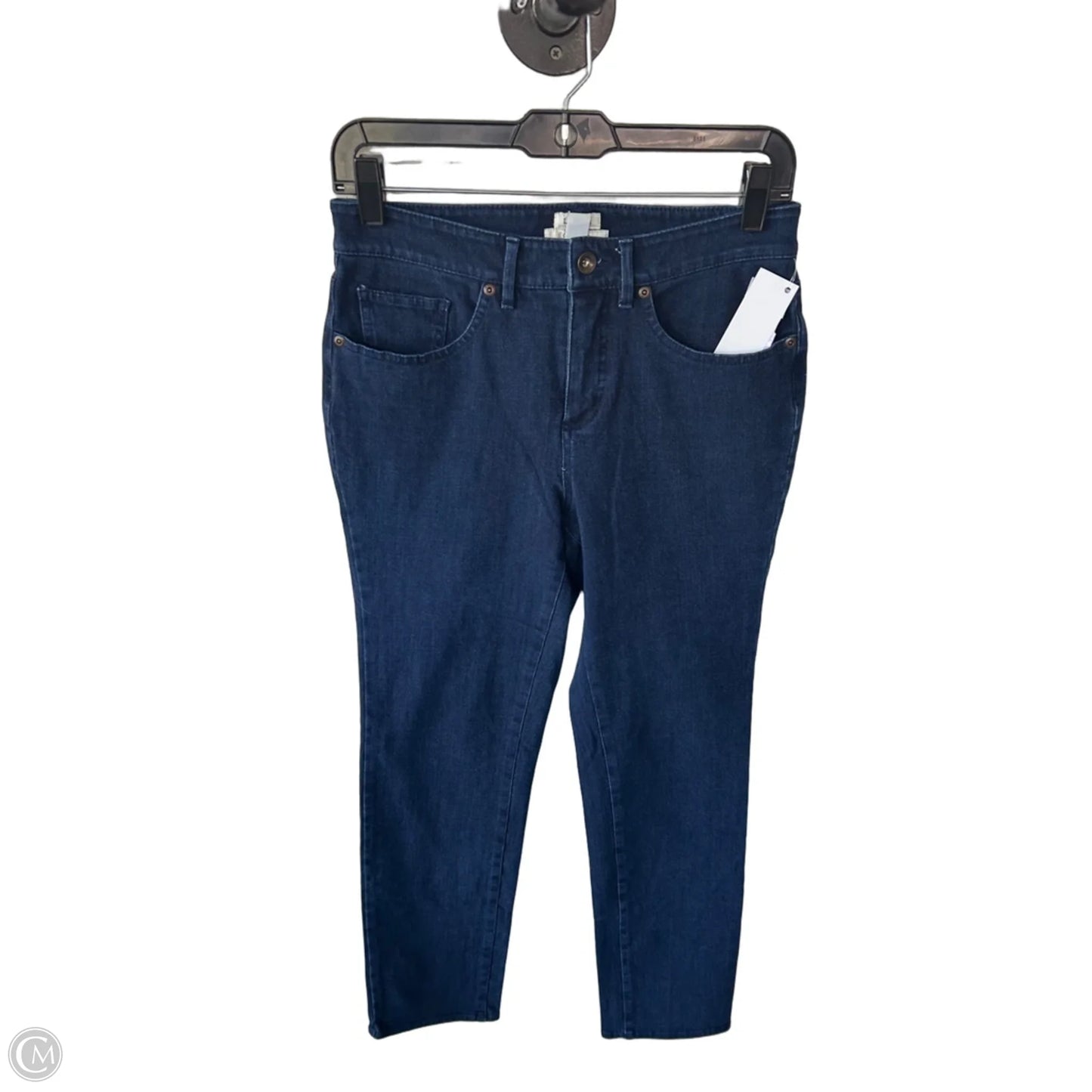 Jeans Straight By L.l. Bean In Blue Denim, Size: 4