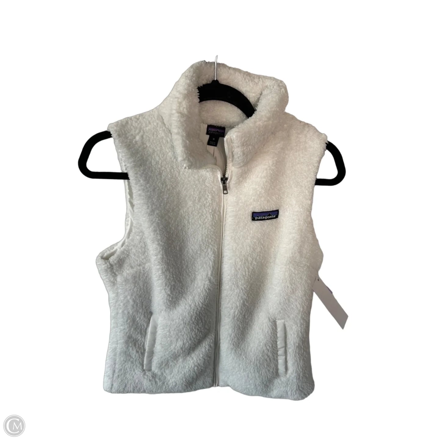 Vest Fleece By Patagonia In White, Size: M