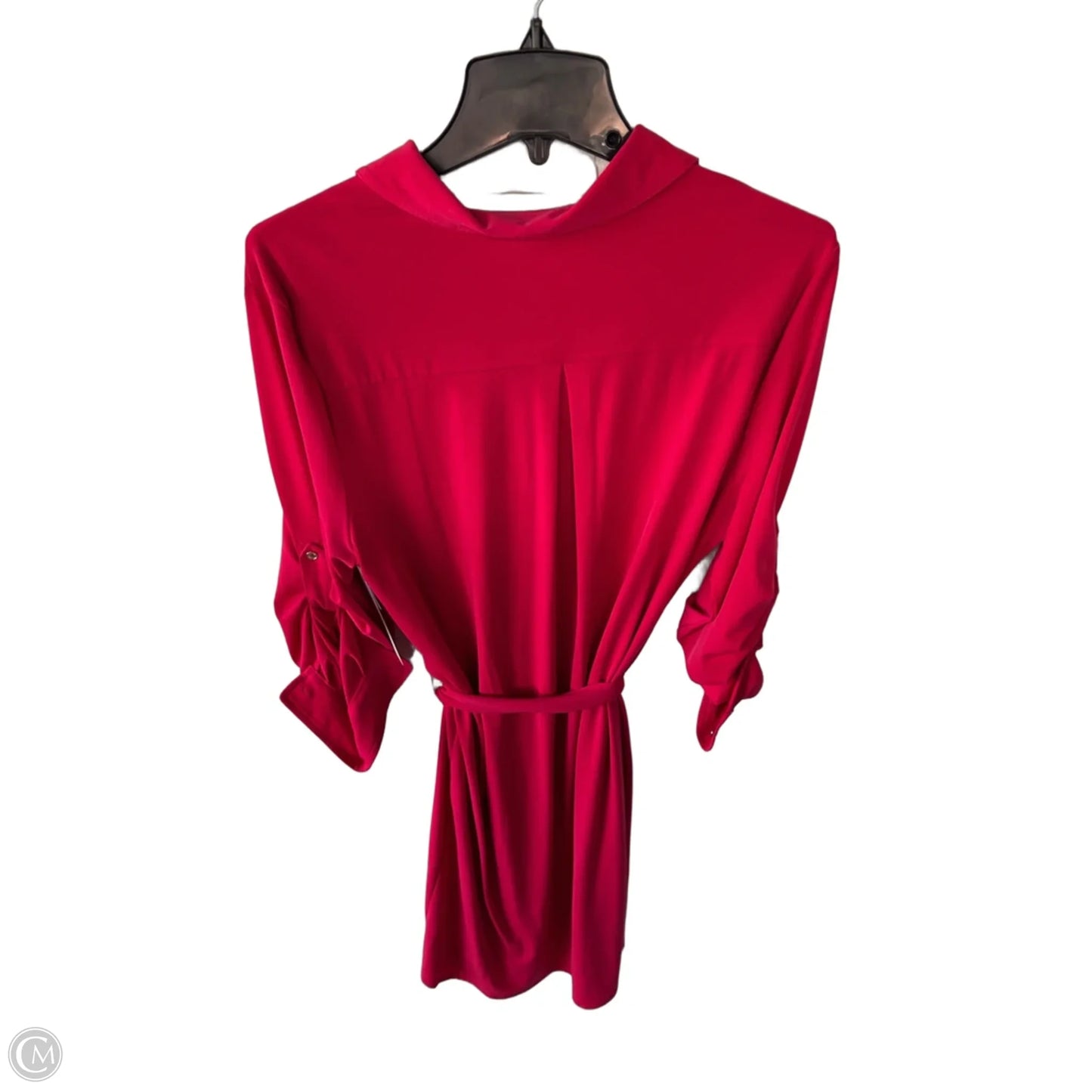 Dress Work By Calvin Klein In Pink, Size: L