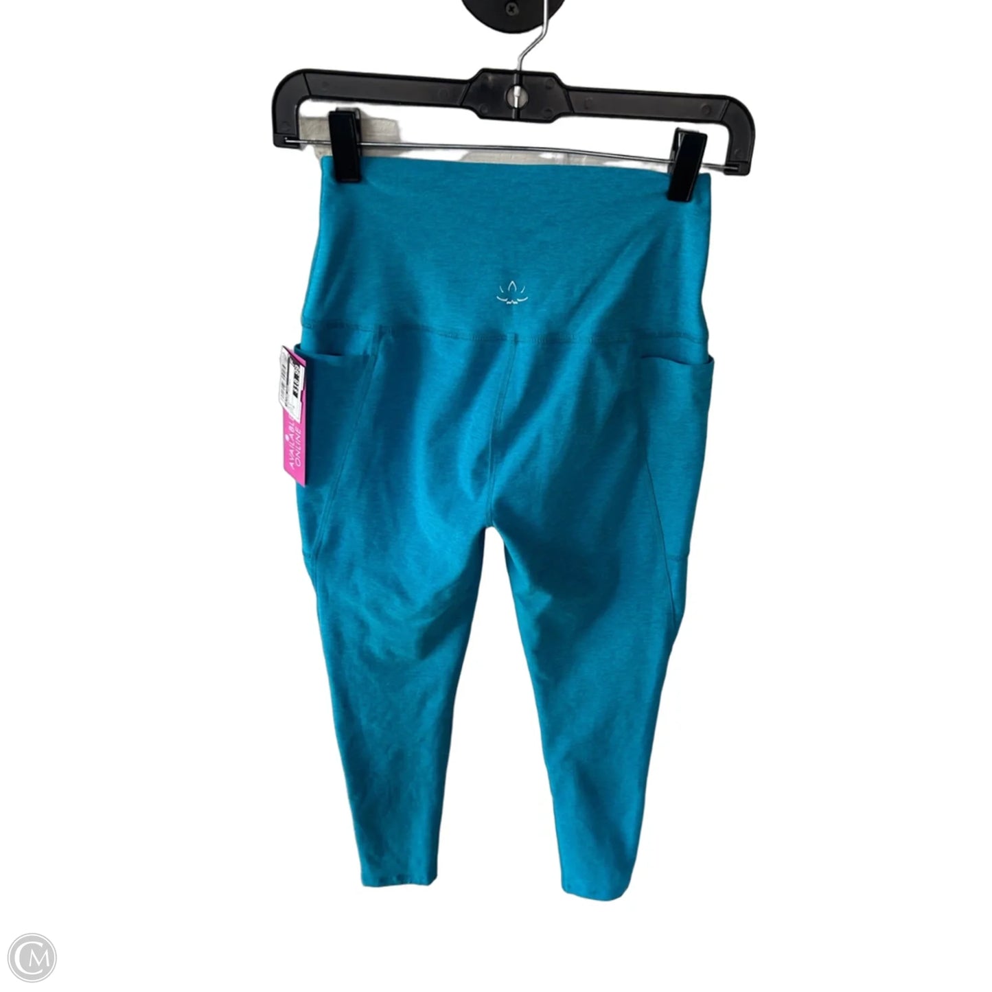 Athletic Leggings By Beyond Yoga In Blue, Size: 8