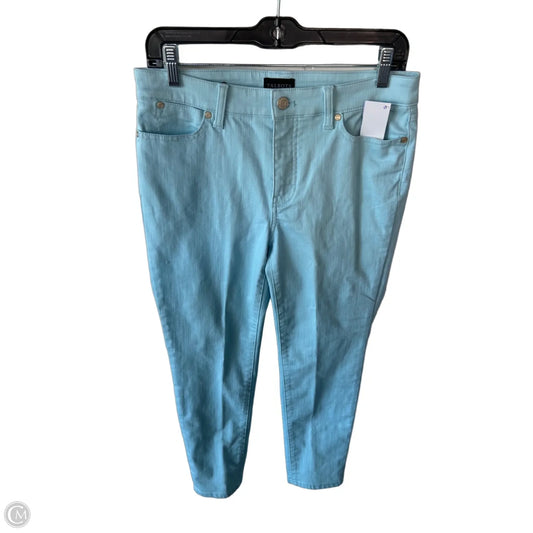 Jeans Straight By Talbots In Blue Denim, Size: 6p
