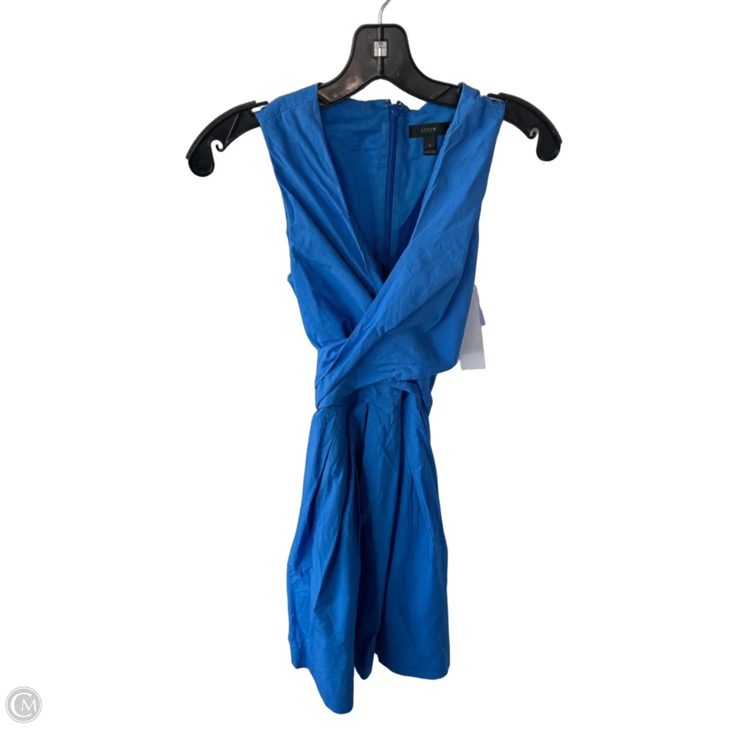 Dress Casual Midi By J. Crew In Blue, Size: S