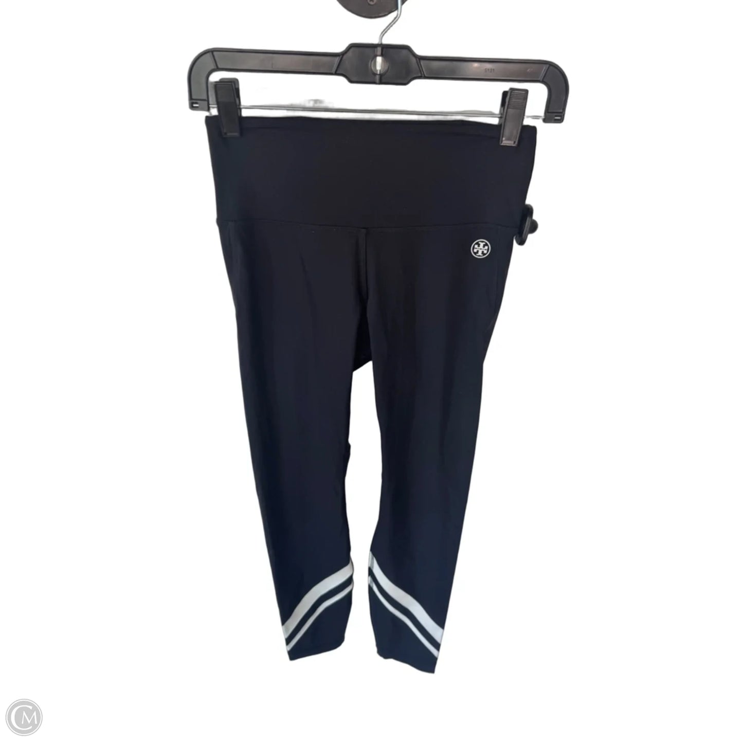 Pants Designer By Tory Burch In Black & White, Size: S