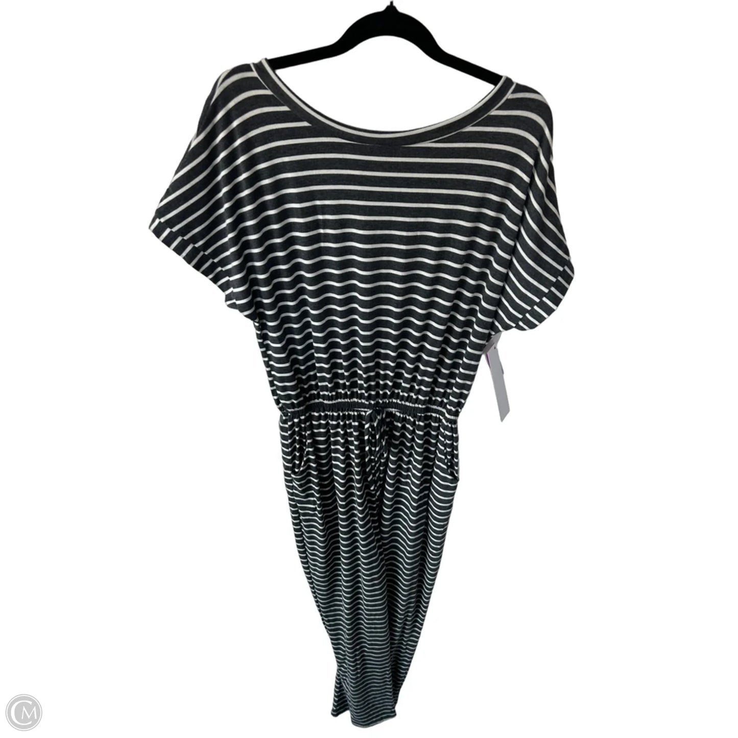 Jumpsuit By Gilli In Grey & White, Size: L