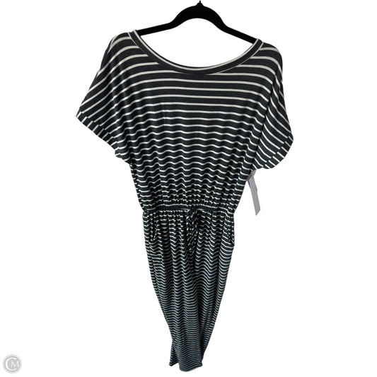 Jumpsuit By Gilli In Grey & White, Size: L