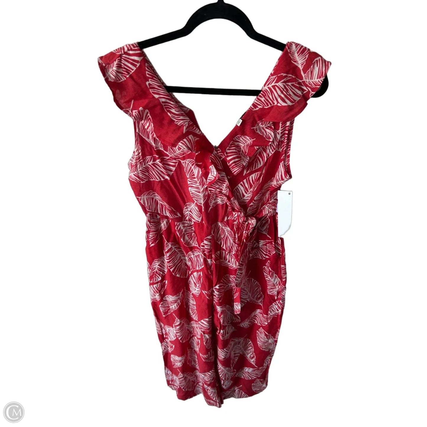 Jumpsuit By Davi & Dani In Red & White, Size: L