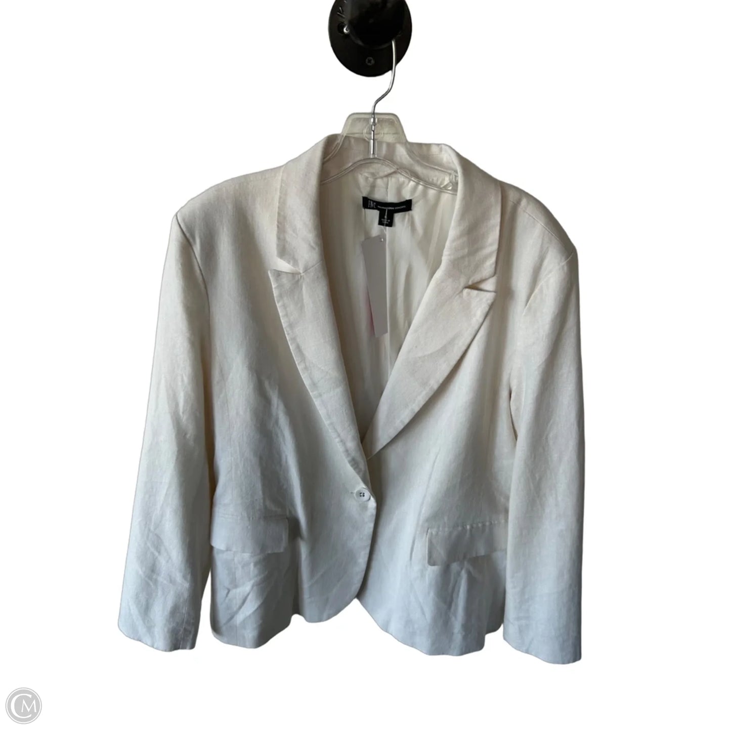 Blazer By Inc In Cream, Size: Xl
