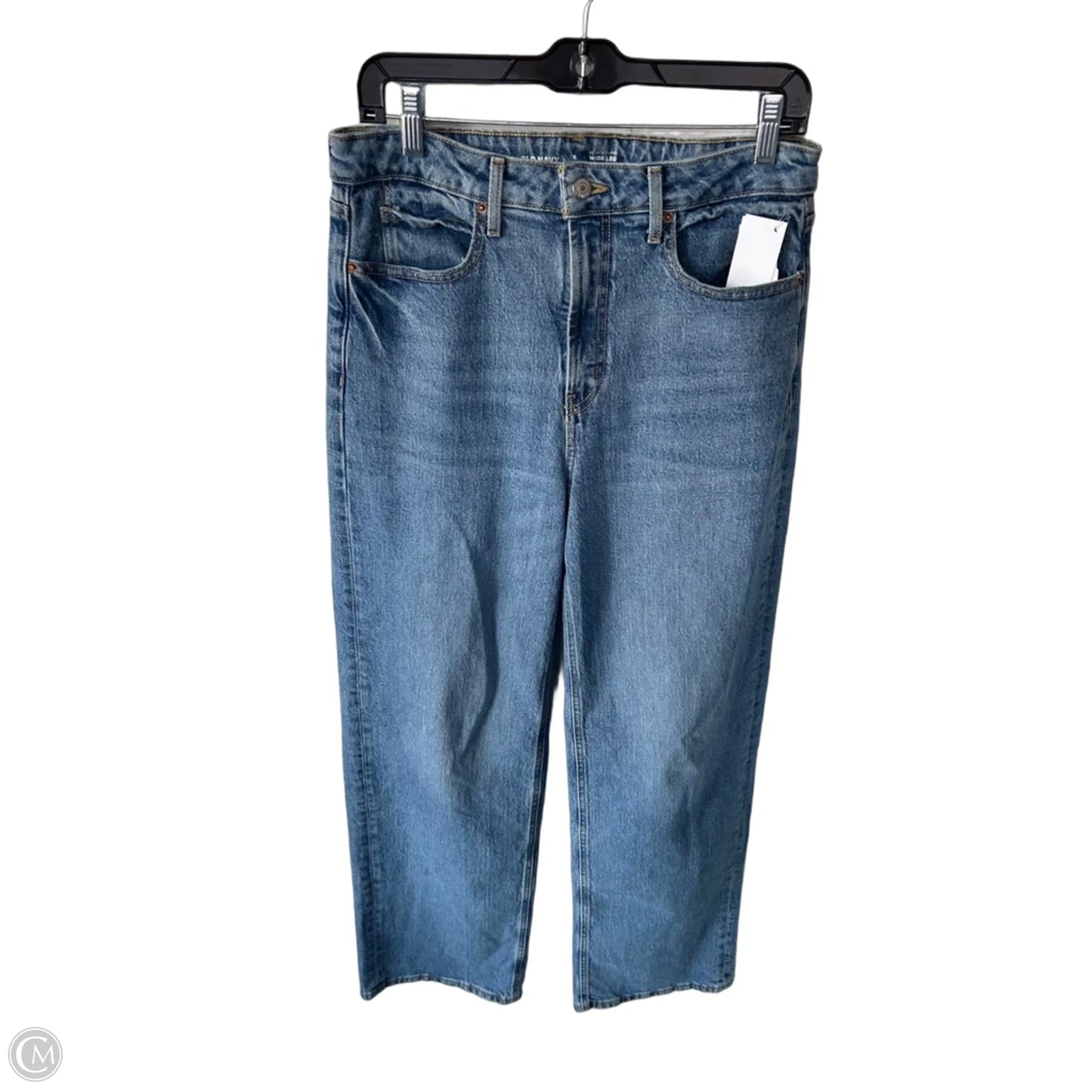 Jeans Wide Leg By Old Navy In Blue Denim, Size: 6l