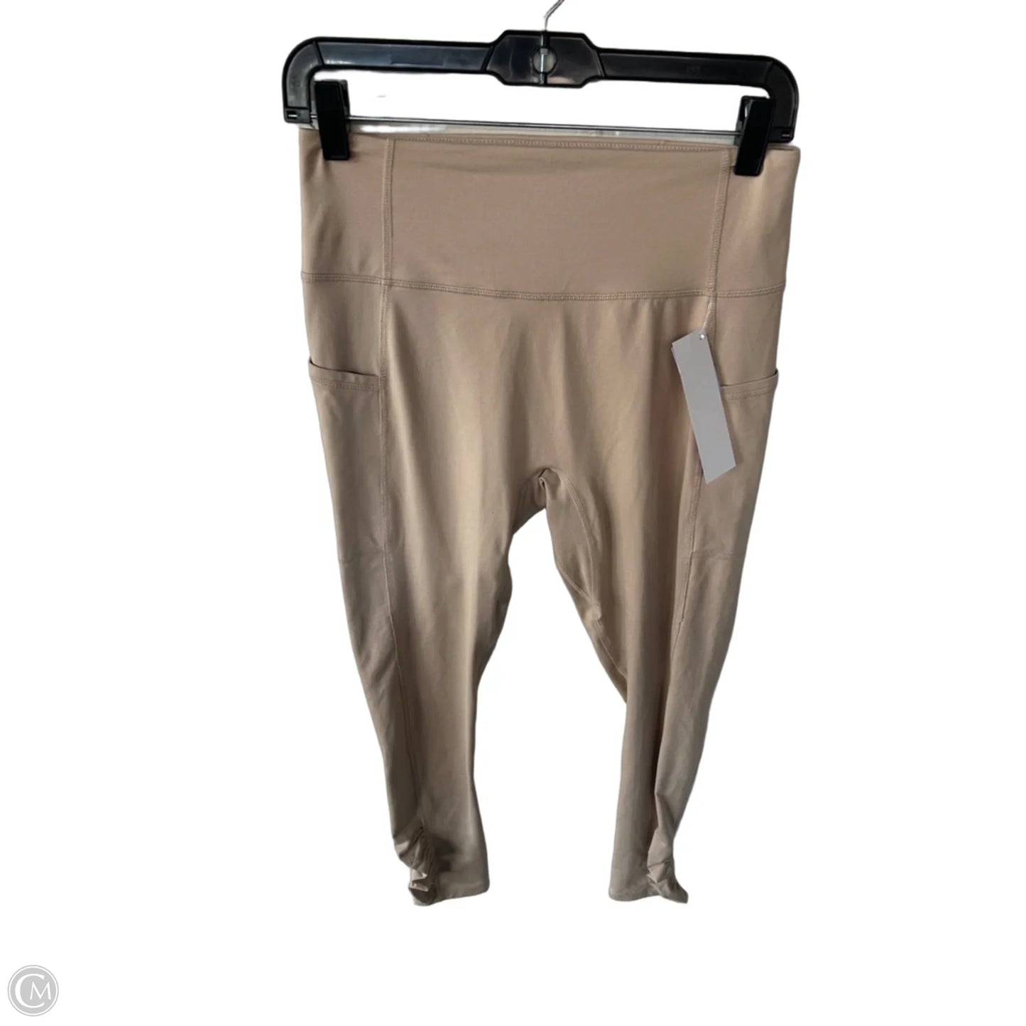 Athletic Leggings By Free People In Tan, Size: 8
