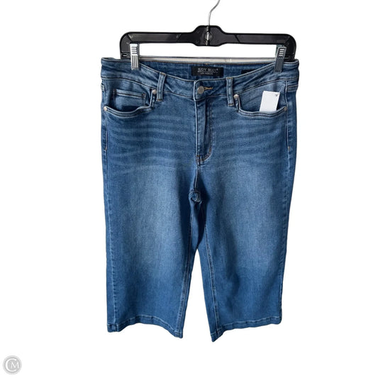 Jeans Cropped By Judy Blue In Blue Denim, Size: 10