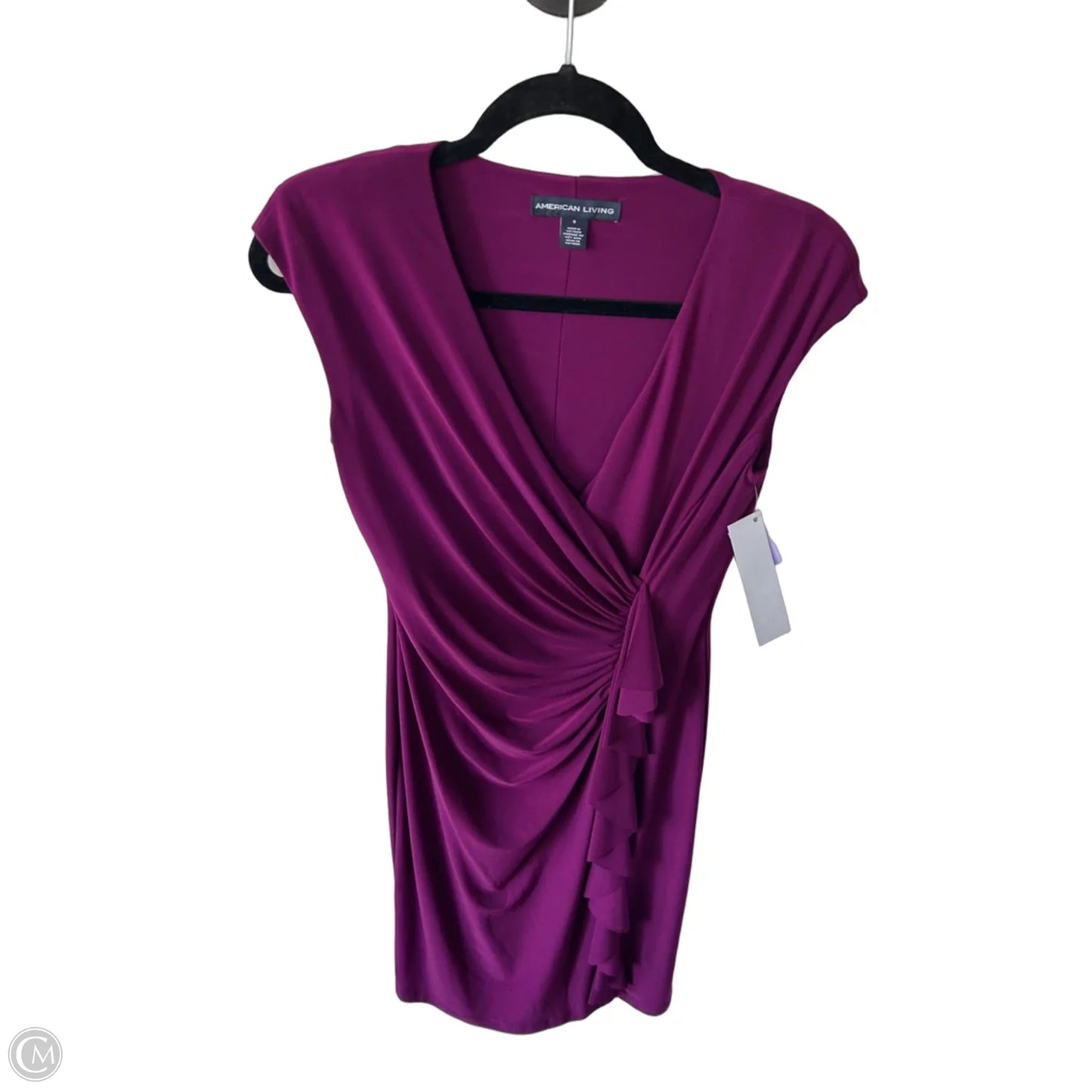 Dress Party Midi By American Living In Purple, Size: S