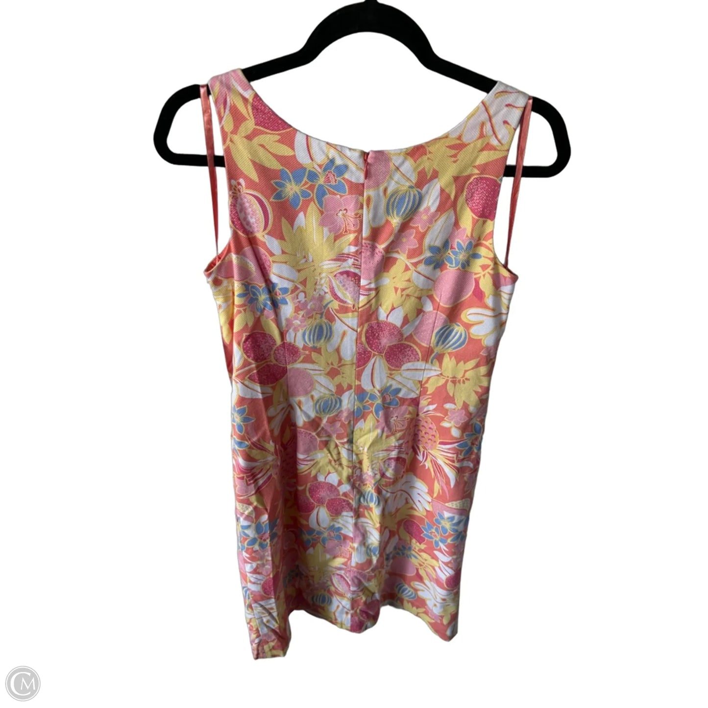 Dress Party Short By Talbots In Orange & Pink, Size: Xs