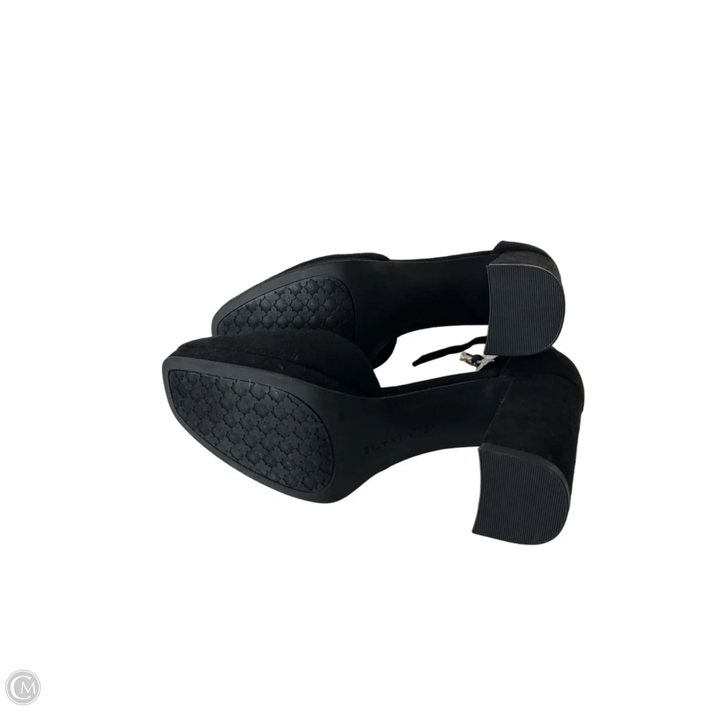 Shoes Heels Block By Kelly And Katie In Black, Size: 9.5