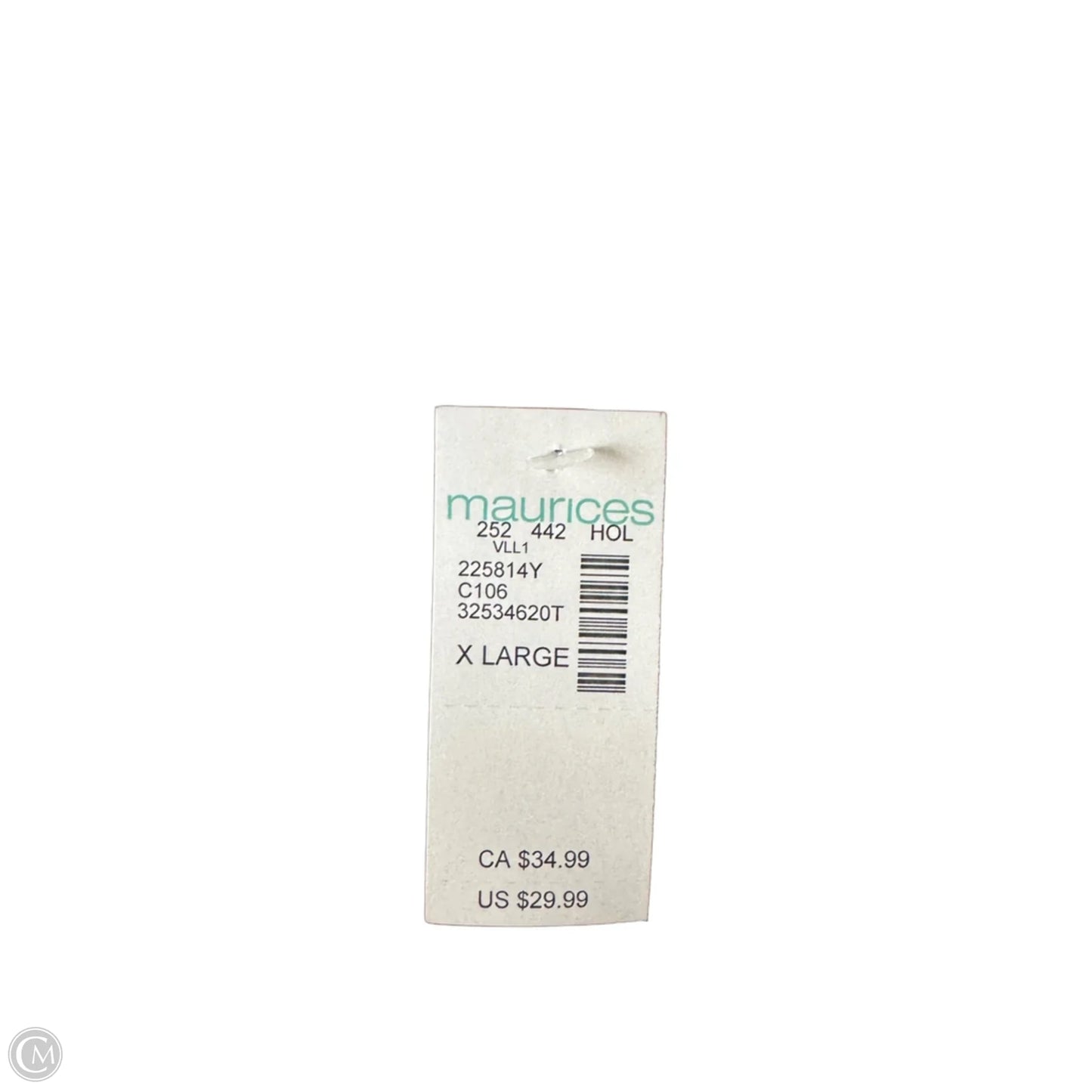 Top Short Sleeve By Edgely In Black, Size: Xl
