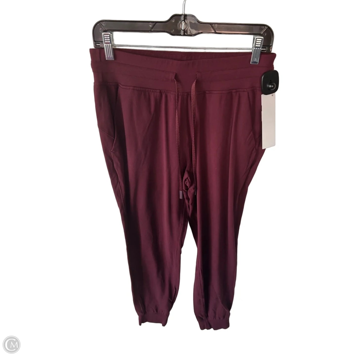 Athletic Pants By Lululemon In Maroon, Size: 8
