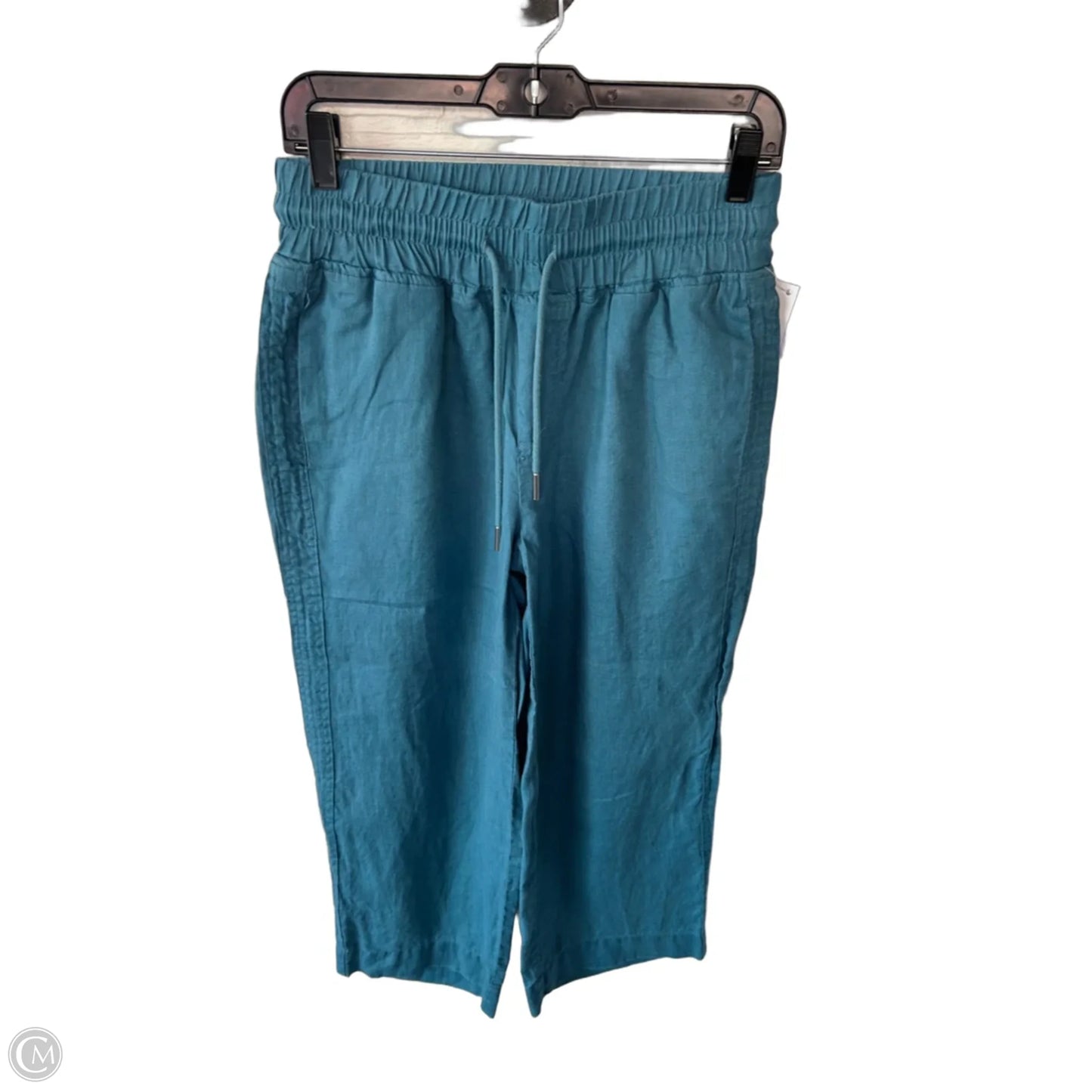 Pants Linen By Quince In Blue, Size: 4