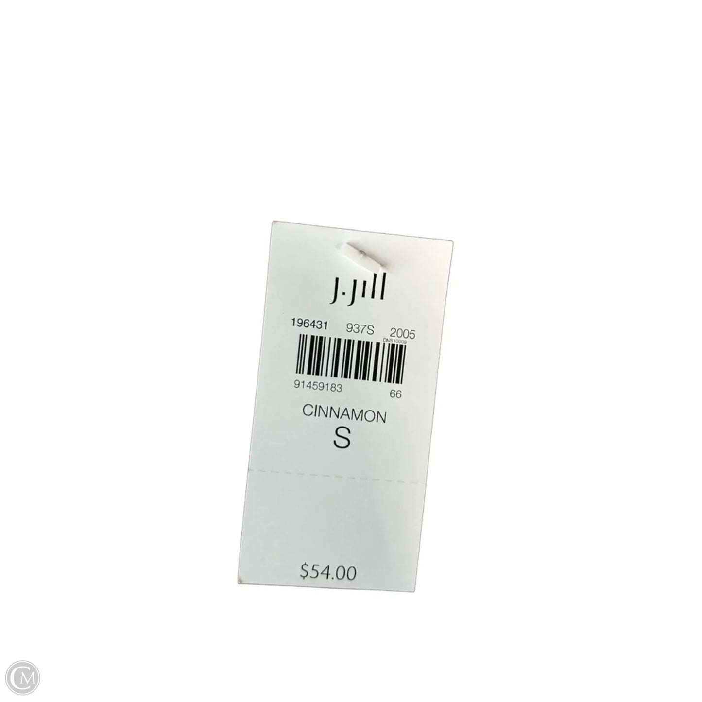 Top Short Sleeve By J. Jill In Brown, Size: S