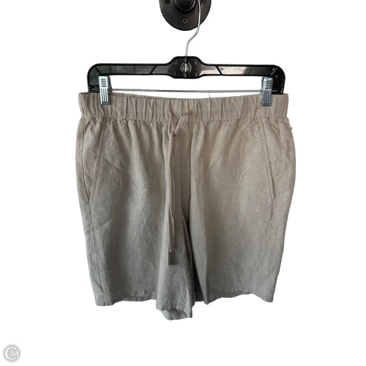 Shorts By Eileen Fisher In Tan, Size: 4