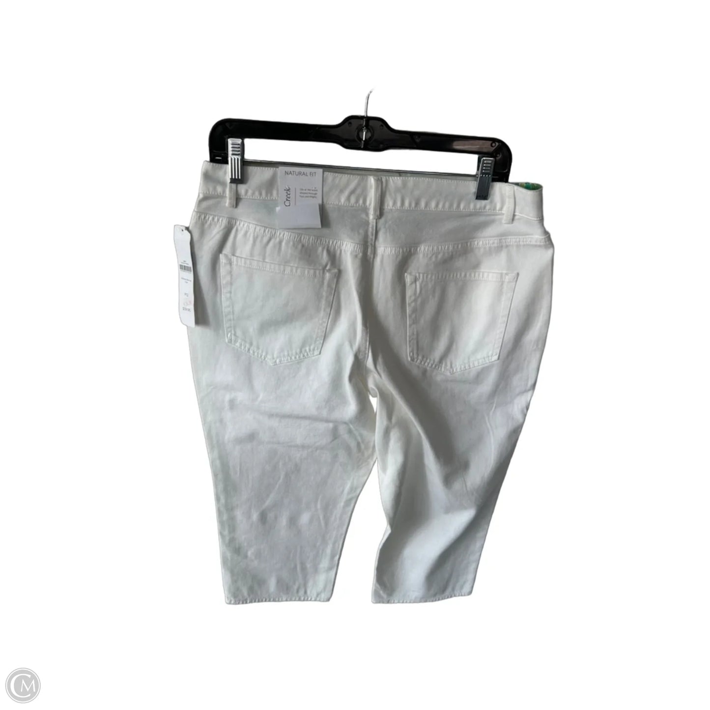 Capris By Coldwater Creek In White, Size: 12p