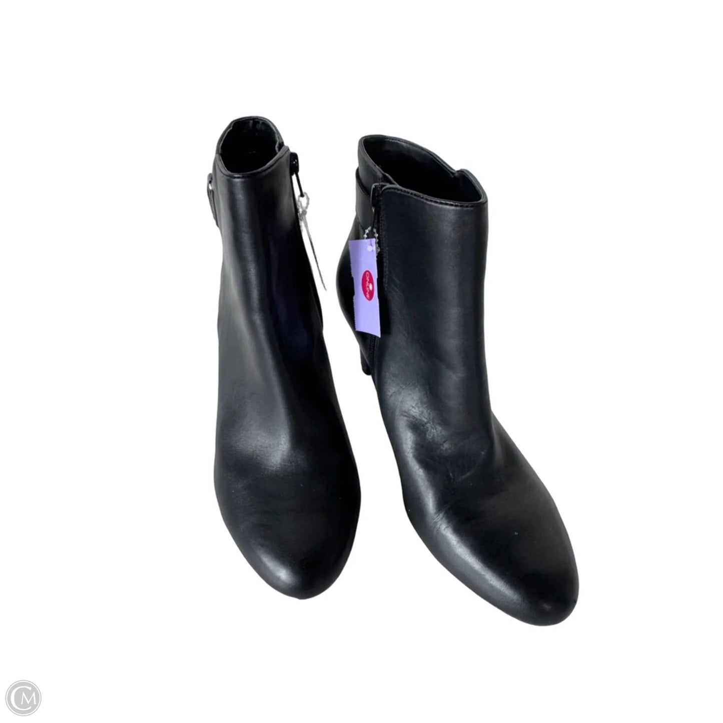 Boots Ankle Heels By Bandolino In Black, Size: 10