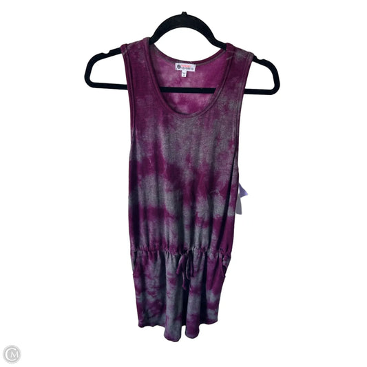Dress Casual Short By Sundry In Grey & Pink, Size: L