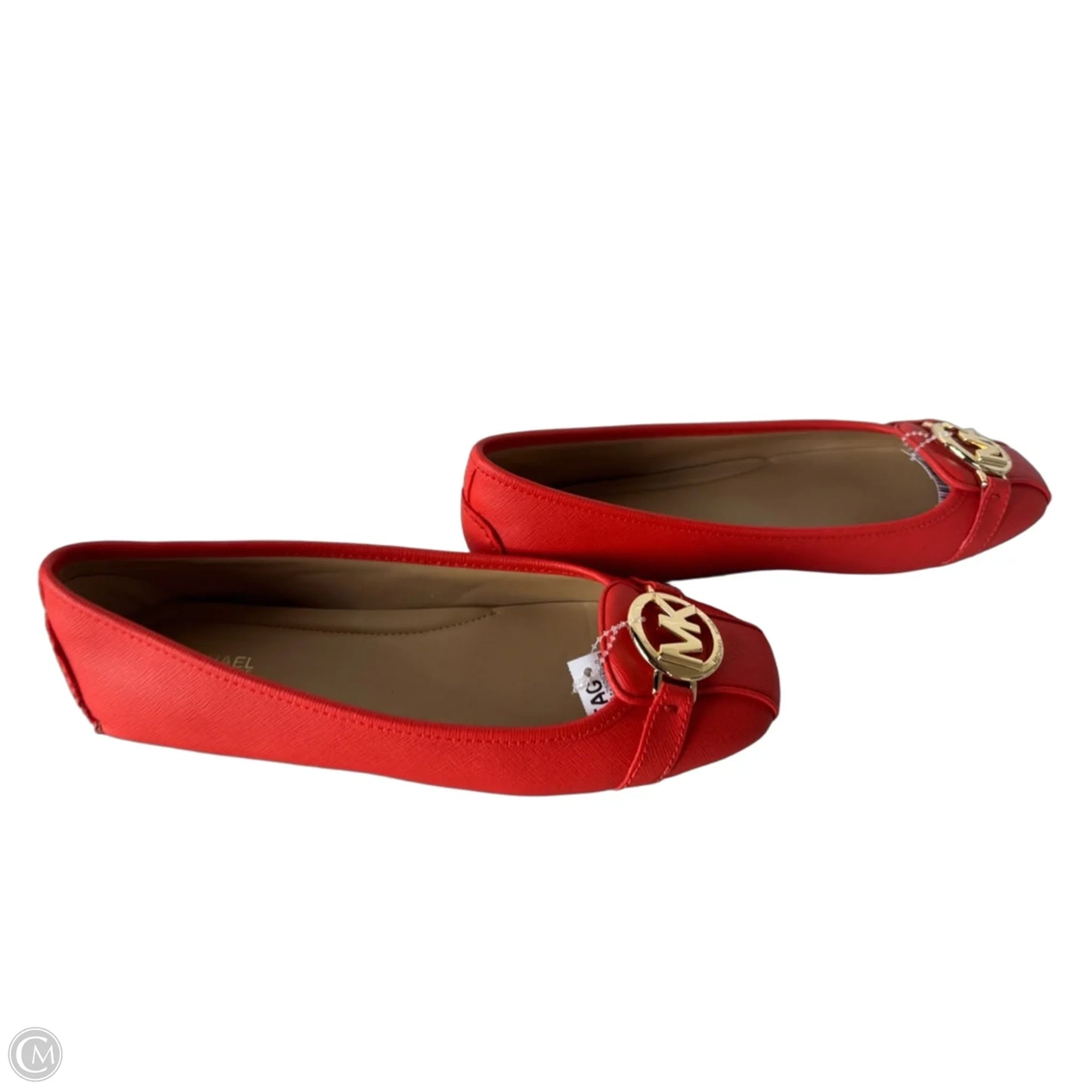 Shoes Flats By Michael By Michael Kors In Orange, Size: 9