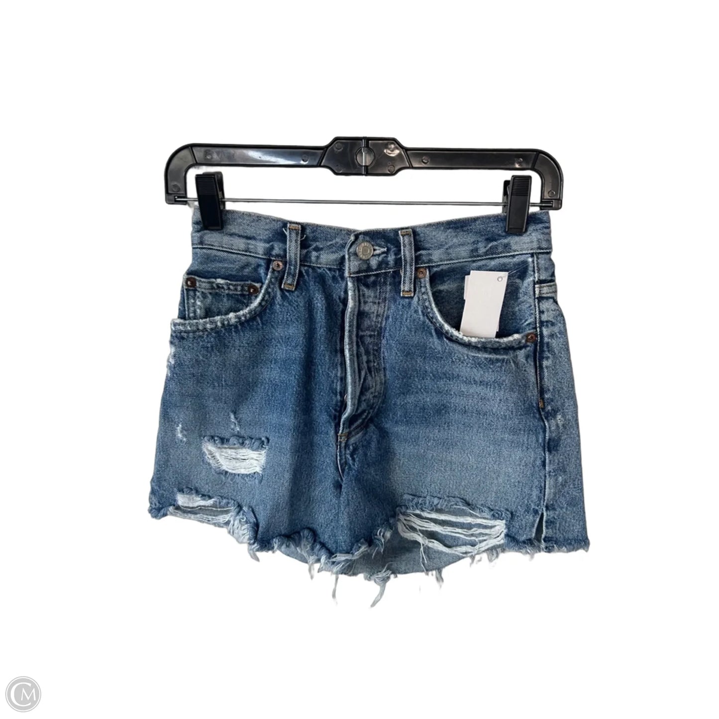 Shorts By Agolde In Blue Denim, Size: 0