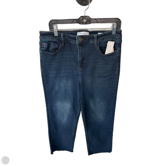Jeans Straight By Clothes Mentor In Blue Denim, Size: 12