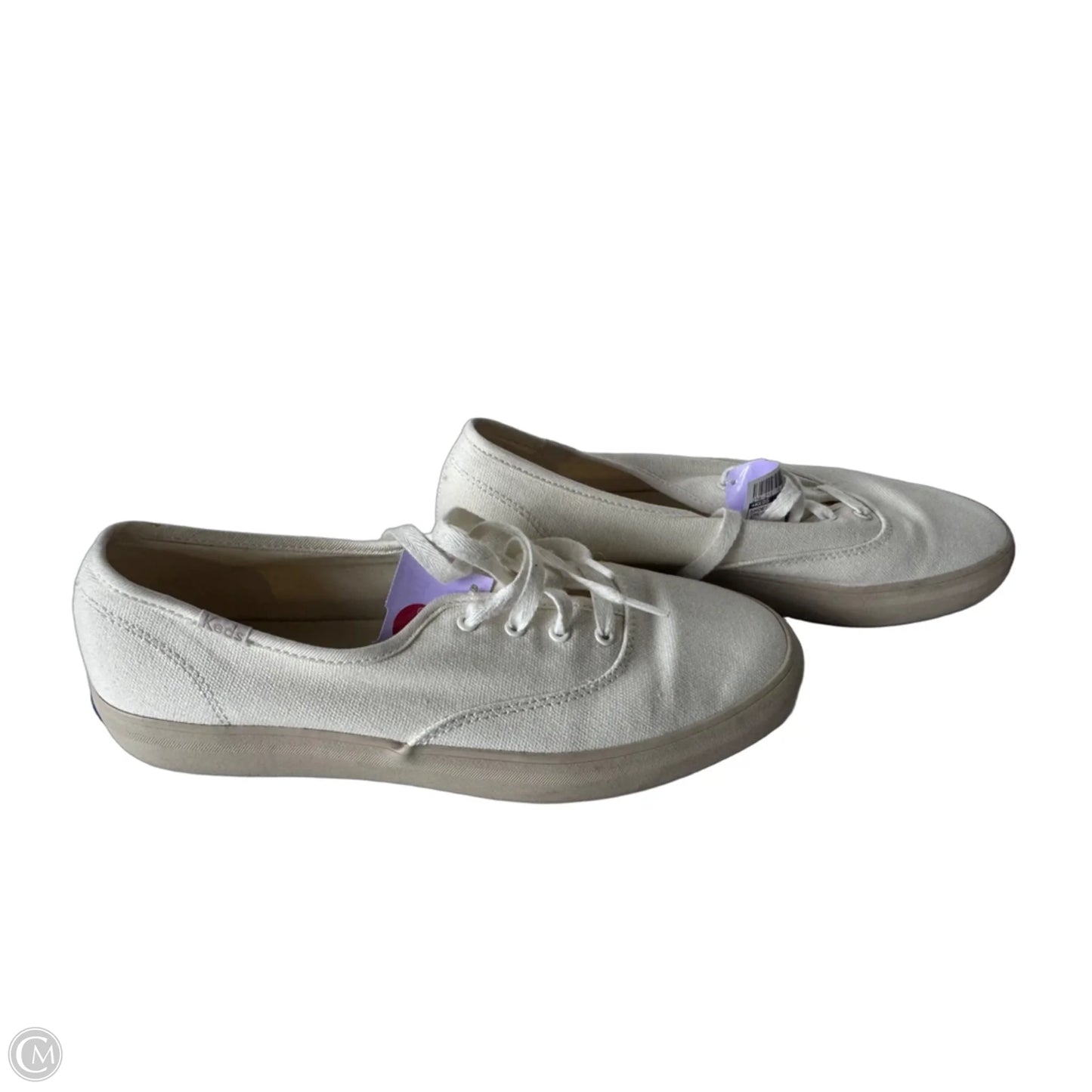 Shoes Sneakers By Keds In Cream, Size: 9