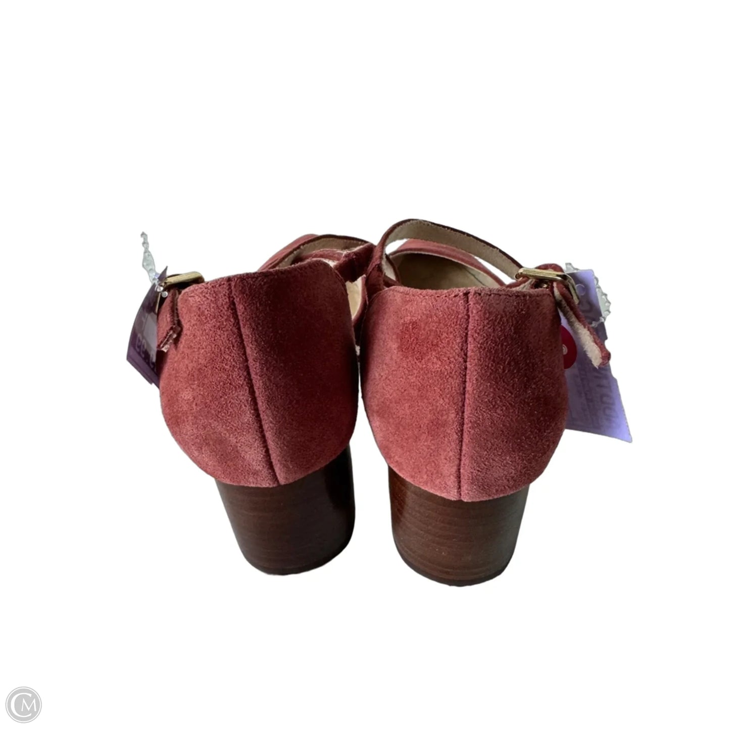 Shoes Heels Block By Hush Puppies In Red, Size: 9