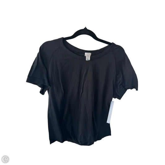 Athletic Top Short Sleeve By Old Navy In Black, Size: Xxl