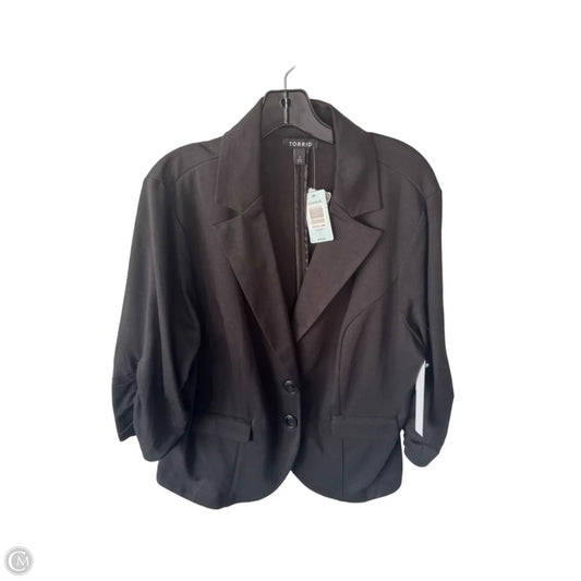 Blazer By Torrid In Black, Size: 2x