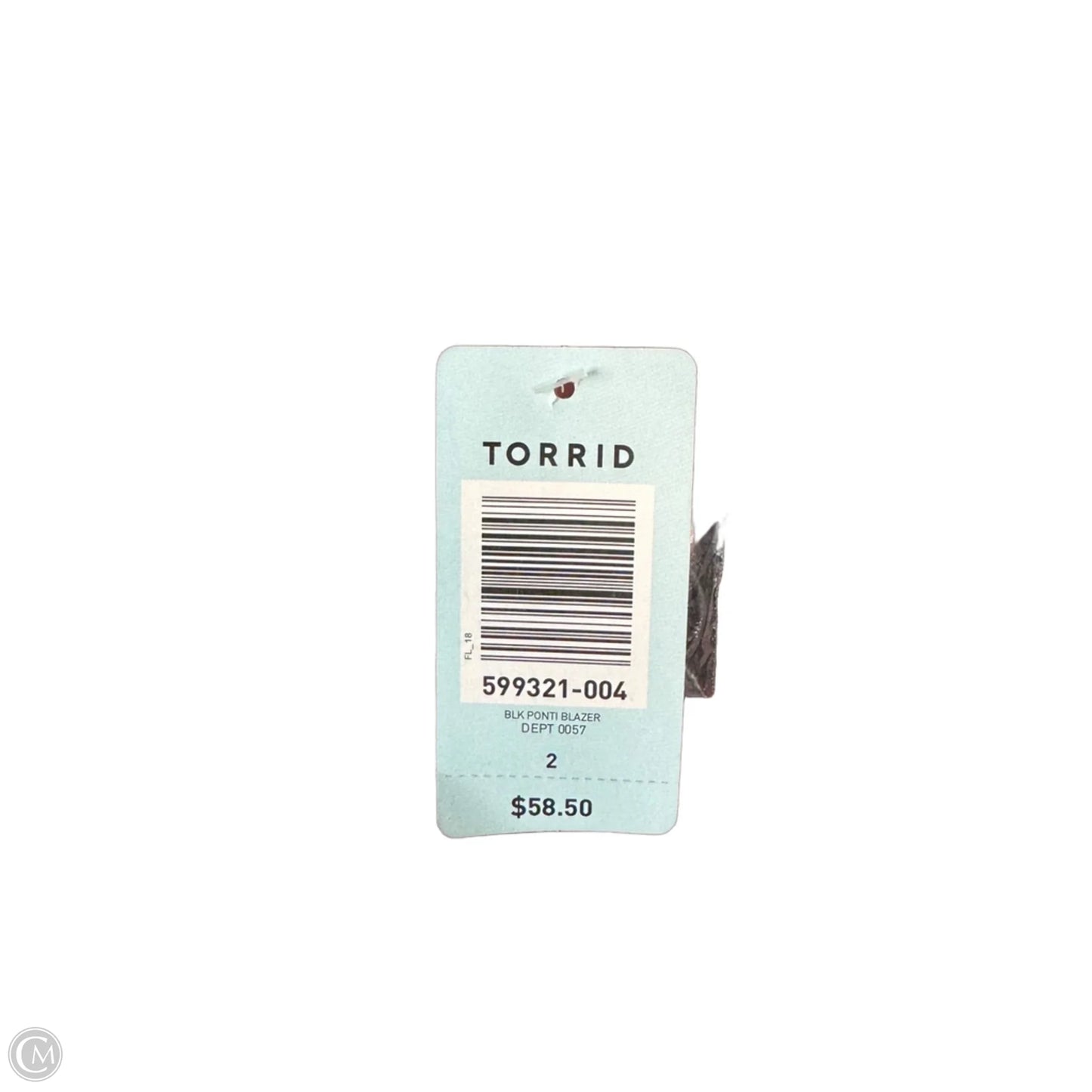 Blazer By Torrid In Black, Size: 2x