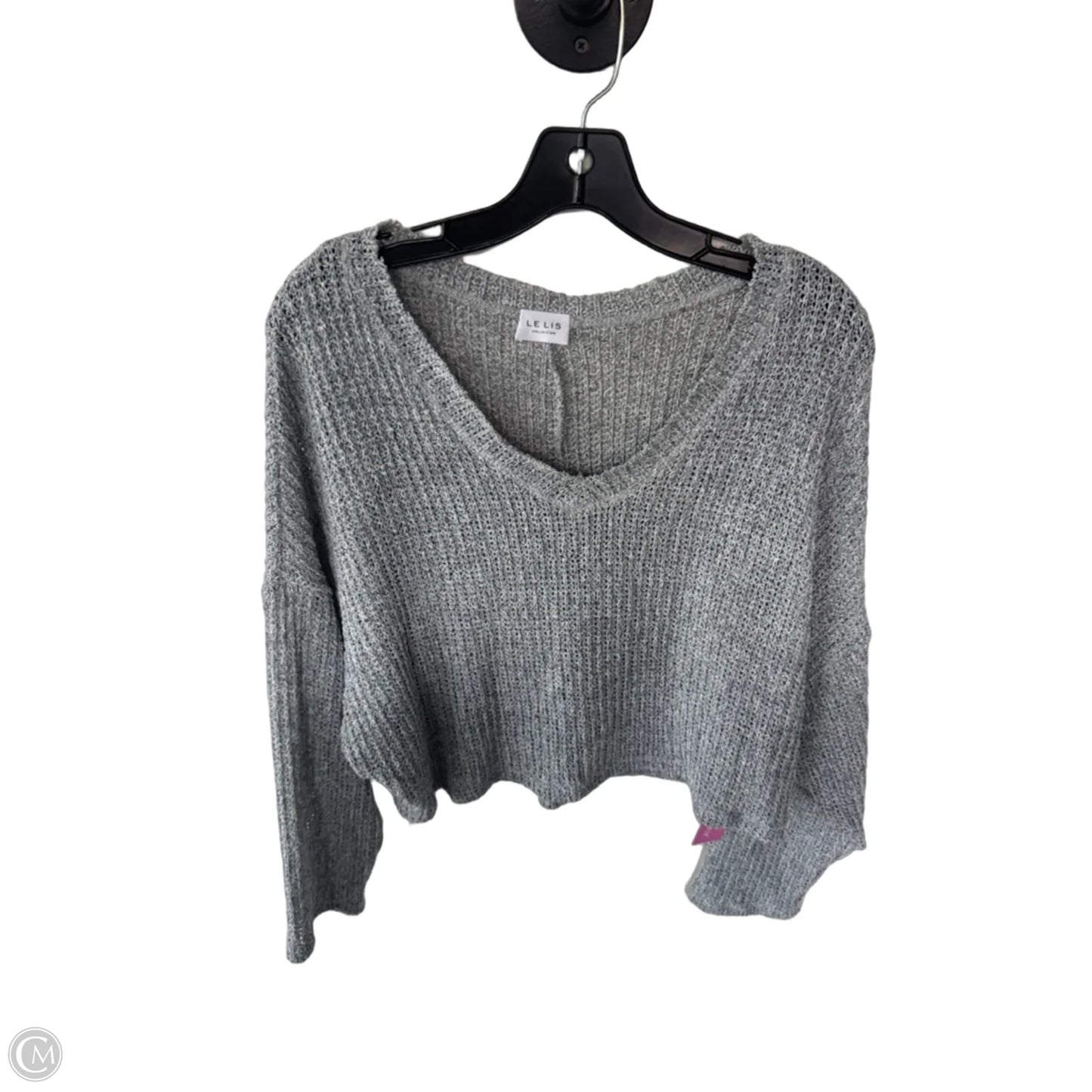Sweater By Le Lis In Grey, Size: S