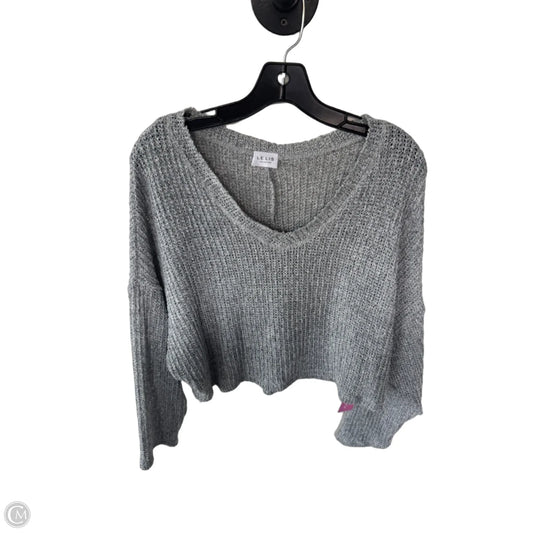 Sweater By Le Lis In Grey, Size: S
