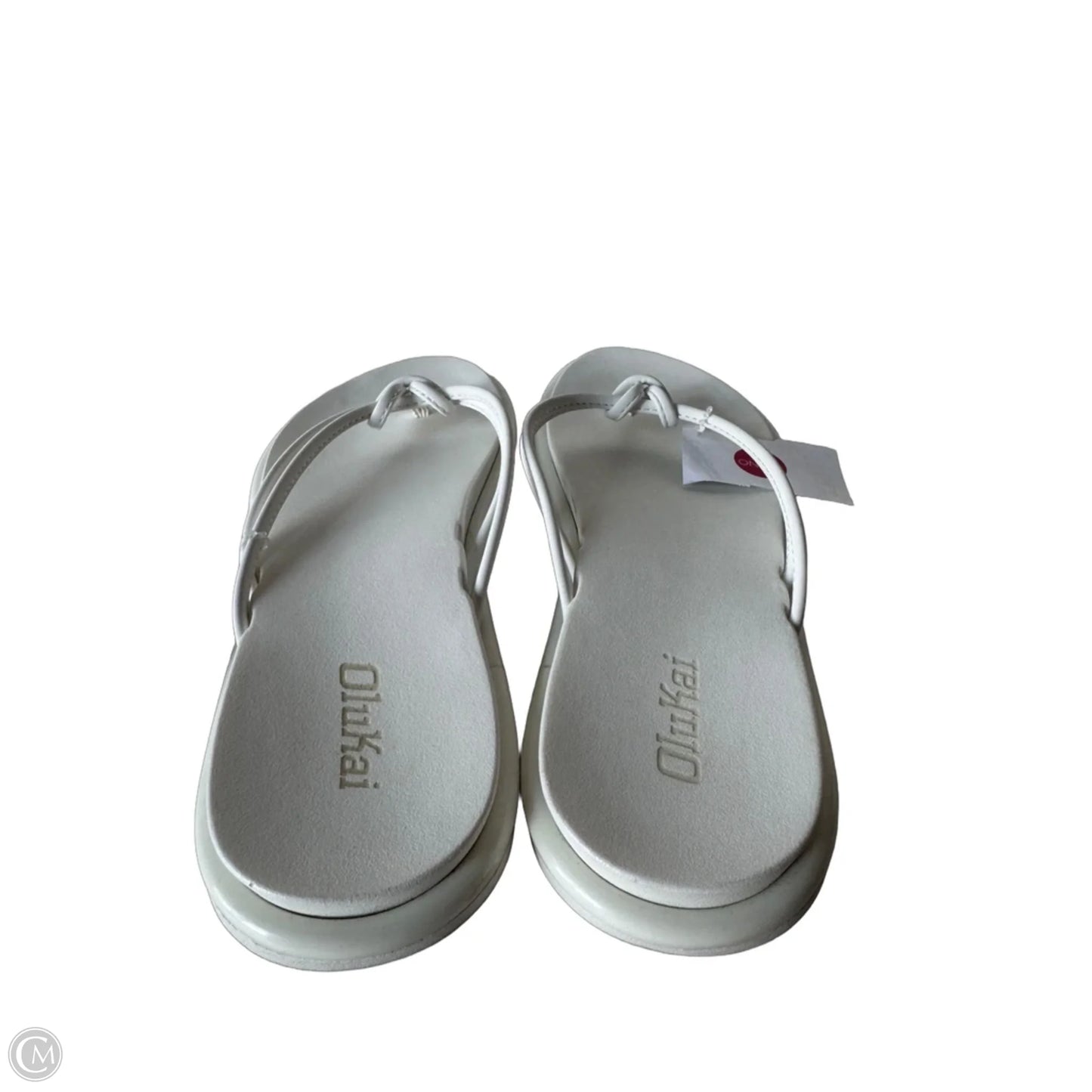 Sandals Flip Flops By Olukai In White, Size: 7
