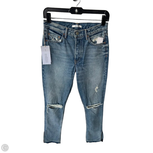 Jeans Straight By Clothes Mentor In Blue Denim, Size: 2