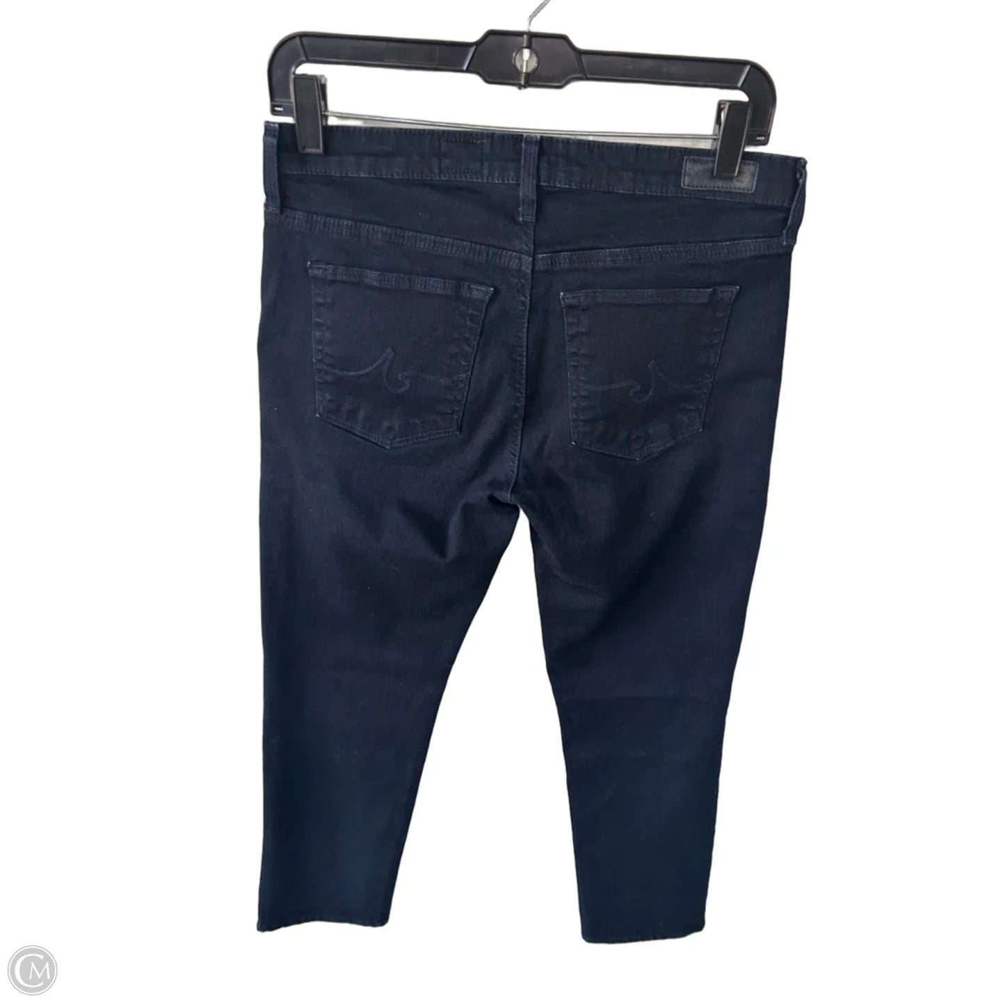 Jeans Straight By Adriano Goldschmied In Blue Denim, Size: 8