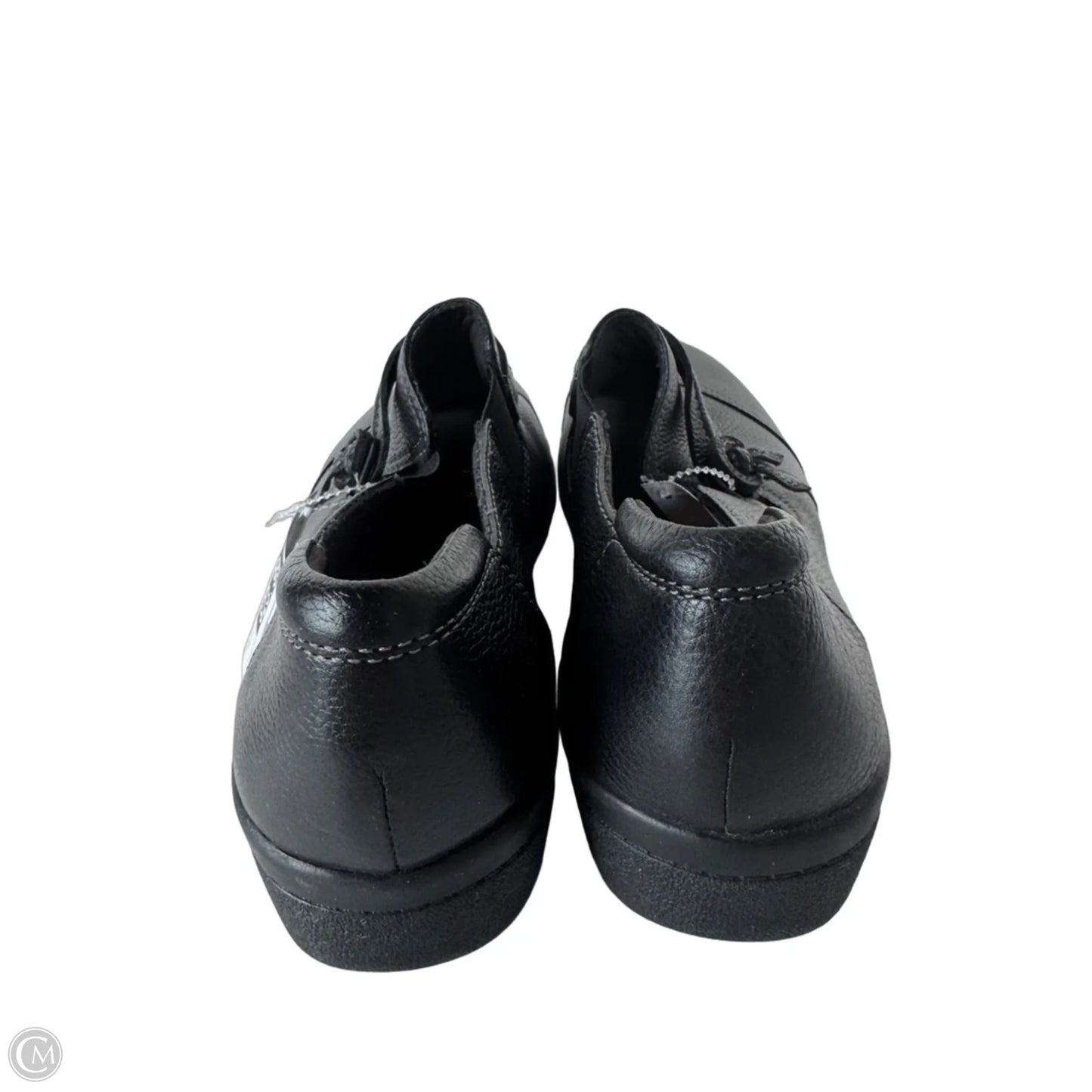 Shoes Flats By Clarks In Black, Size: 11