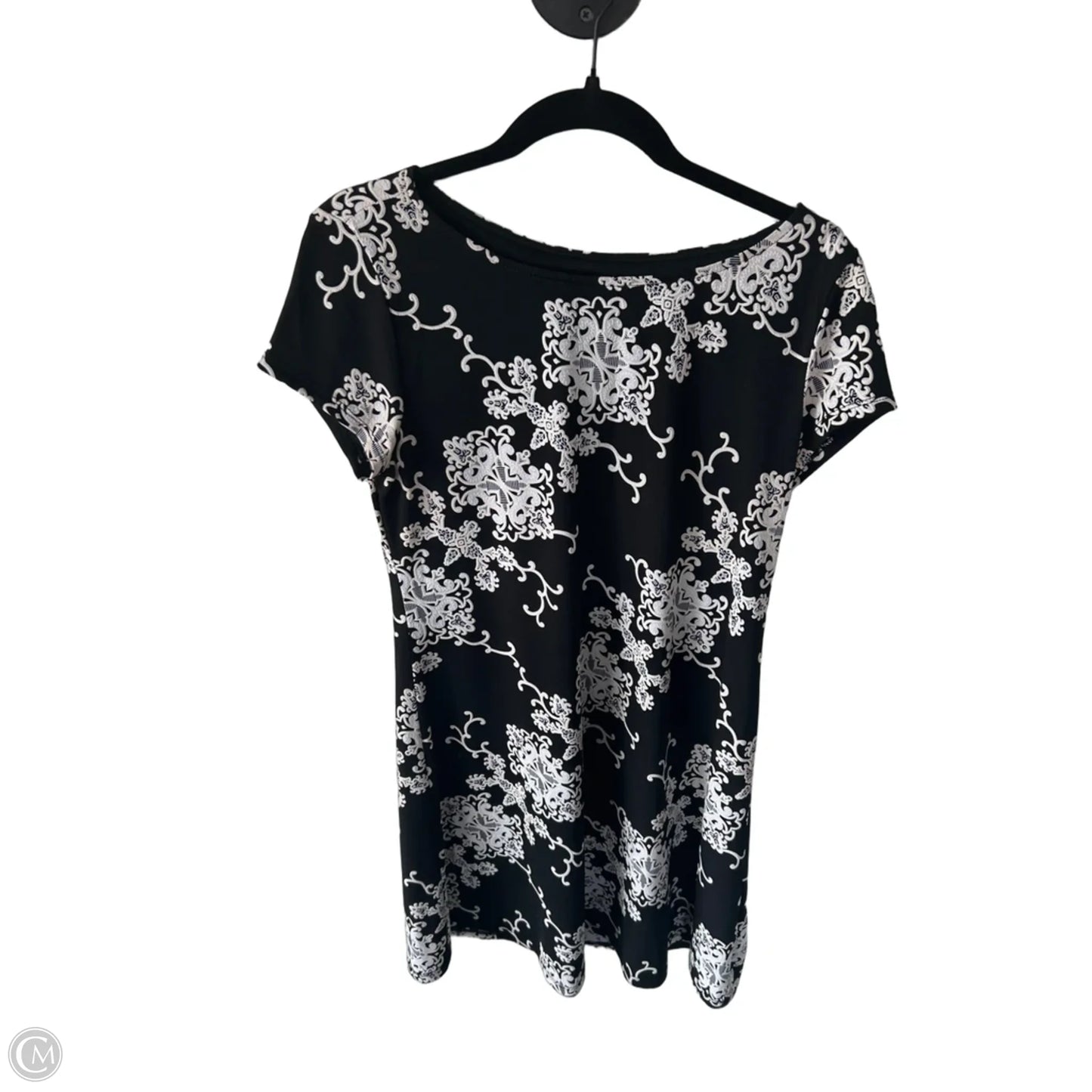 Dress Work By Ronnie Nicole In Black & White, Size: M