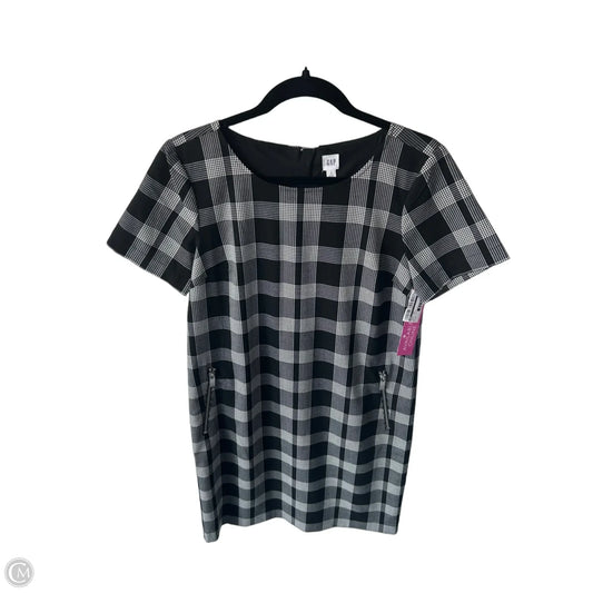 Dress Work By Gap In Black & White, Size: S