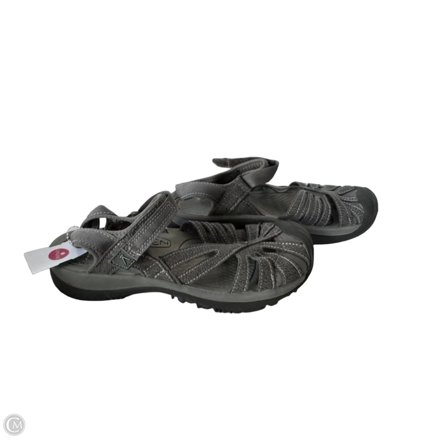 Shoes Flats By Keen In Grey, Size: 8