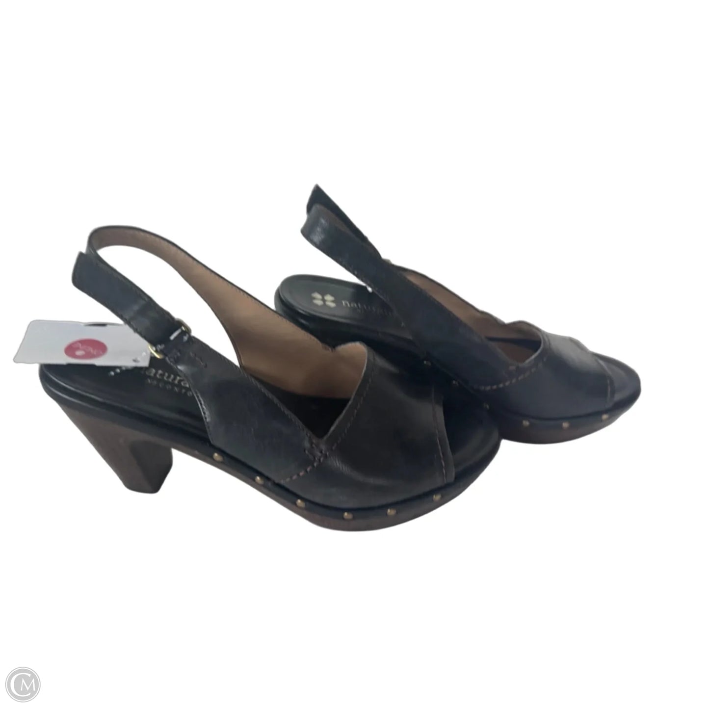 Sandals Heels Block By Naturalizer In Black, Size: 6