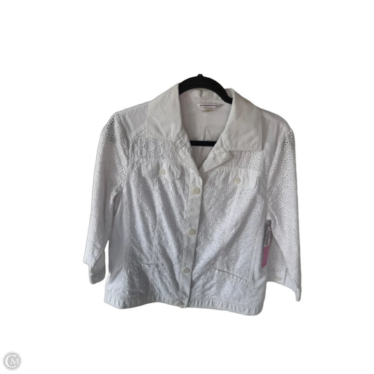 Jacket Other By Allison Daley In White, Size: M