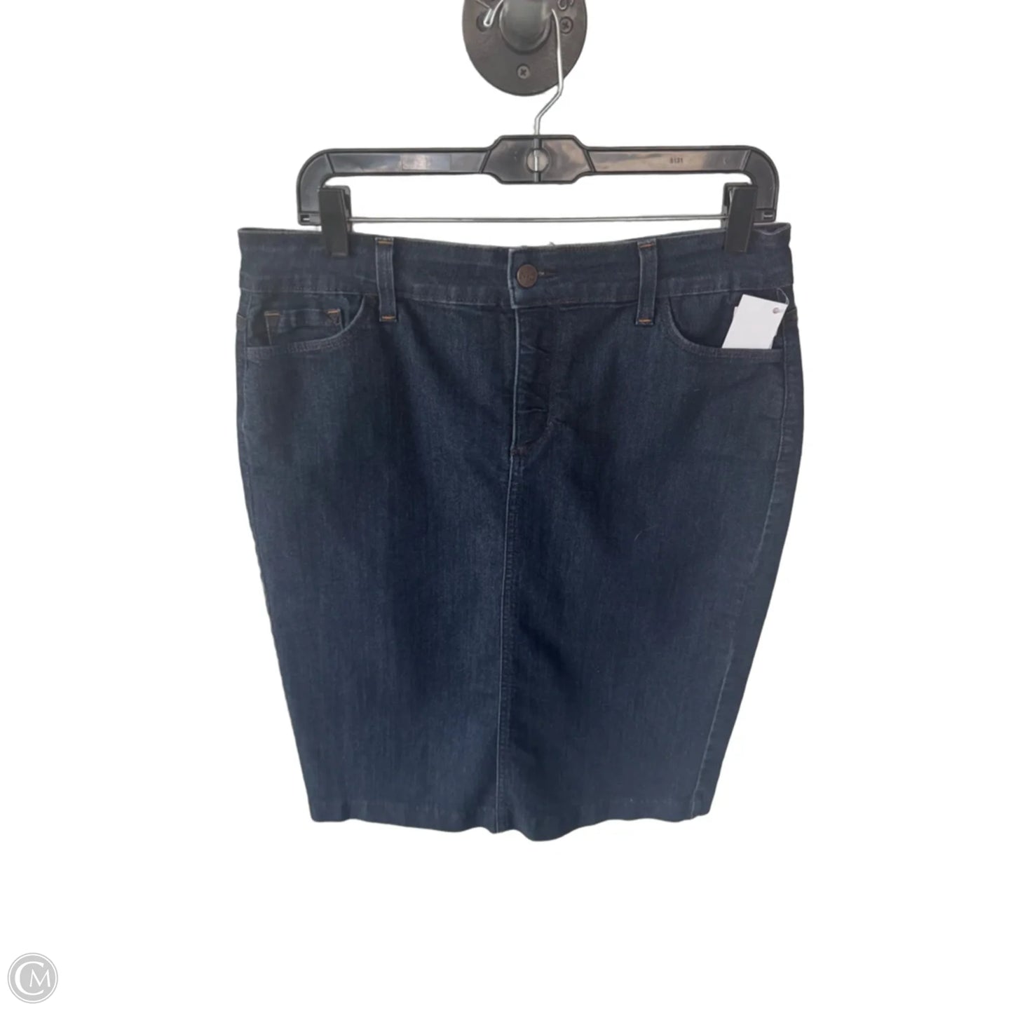 Skirt Midi By Not Your Daughters Jeans In Blue Denim, Size: 10